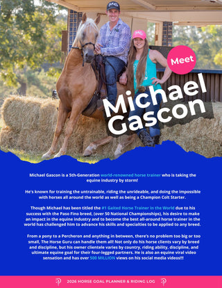2026 Horse Goal Planner & Riding Log