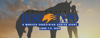 Promotional image for the Western State Horse Expo, a Murieta Equestrian Center Event scheduled for June 7-9, 2024. Don't miss out on this exciting equestrian showcase!