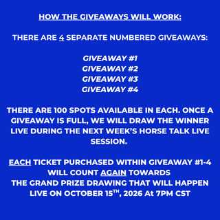 Giveaway #2 Of 4 For Choice Of Prizes