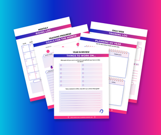 2025 Horse Goal Planner & Riding Log