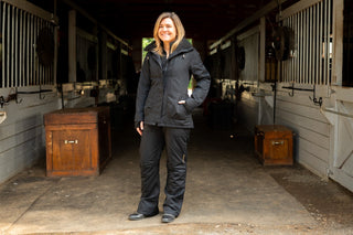 Winter Insulated Riding Jacket 2.0 - Caviar