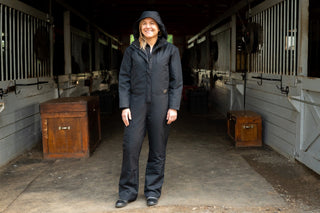 Winter Insulated Jumpsuit PRO - Caviar