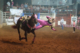 SHELBY EPPERSON, founder of Trixie Chicks Trick Riders and Administrative Coordinator at Gascon Horsemanship.