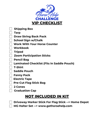 Upgrade To VIP For The Horse Help Challenge