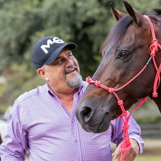 Jaime Gascon, the father and mentor of Michael Gascon. A respected figure in horsemanship, Jaime has played a significant role in shaping Michael's expertise and knowledge in the equestrian world.