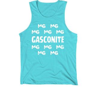 Stylish unisex tank top featuring the exclusive Gasconite and MG logo. Perfect for staying cool and comfortable during horse riding sessions or casual outings.