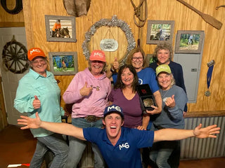 Michael Gascon posing with a group of customers, showcasing a positive interaction and personalized service experience.