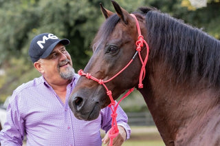 Jaime Gascon, the father and mentor of Michael Gascon. A respected figure in horsemanship, Jaime has played a significant role in shaping Michael's expertise and knowledge in the equestrian world.